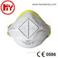 CE EN149 FFP1 respirator mask, fold-flat active carbon dust mask